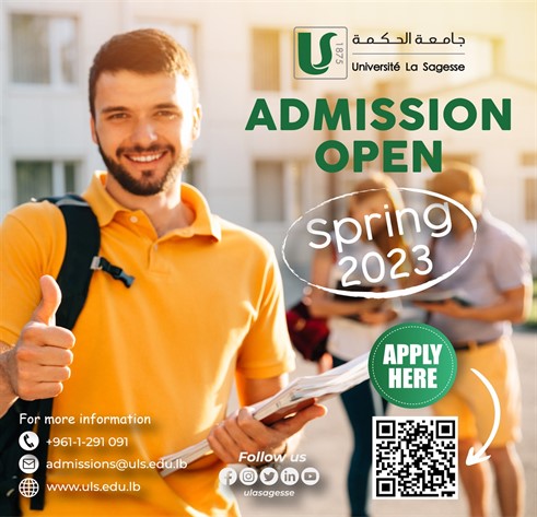 Admission Open - Spring 2023